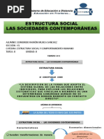 Estructura Social de Las Sociedades Contemporaneas