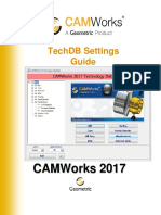 CAMWorks TechDB Settings Guide PDF