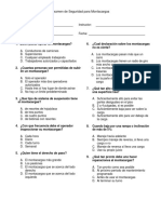 Forklift Spanish EXAMEN