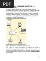 Control y Administración de La Demanda