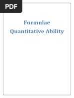 Formulae Quant