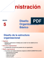 Diapositivas Diseño Organizacional