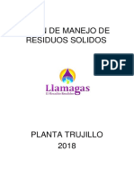 Plan de Manejo de Residuos Solidos