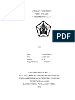 Praktikum Mengenai Gelombang Tali