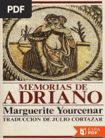 Memorias de Adriano - Marguerite Yourcenar