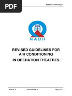 Revised Guidelines For Air Conditioning in Operation Theatres