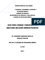 Guia Relación Médico-Paciente