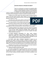 03 Apuntes de Selectividad Revolucic3b3n Liberal en El Reinado de Isabel II