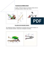 Palancas de Primer Segundo y Tercer Grado