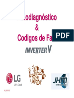 Codigos de Fallas LG Inverter V