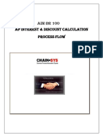 AP Interst Calculation Process Flow