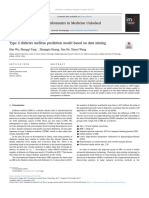 Type 2 Diabetes Mellitus Prediction Model Based On Data Mining