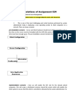 Solutions of Assignment ISM: Task 1 - Perform Administrative Tasks To Manage Network Users and Resources