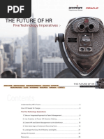 Accenture Oracle HCM Ebook Future of HR Five Technology Imperatives PDF