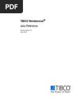 Tibco Rendezvous 8.1 Java Reference