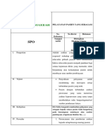 SOP Pelayanan Pasien Yang Seragam