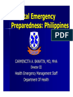 Hospital Emergency Preparedness: Philippines