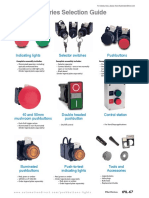 E22 Series Selection Guide: Pushbuttons Selector Switches Indicating Lights