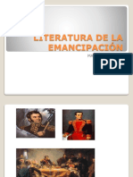 Literatura de La Emancipacion