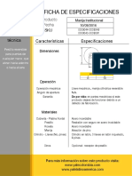 Ficha Técnica Manija Institucional