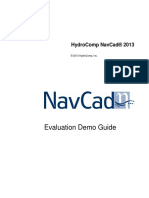 Evaluation Demo Guide: Hydrocomp Navcad® 2013