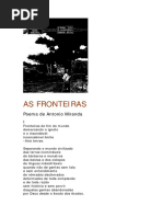 As Fronteiras Poema