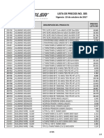 Lista Precios Centelsa