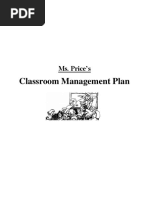 Classroom Management Plan