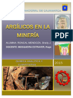 Argílicos en La Minería