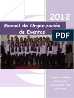 Manual de Organización para Eventos