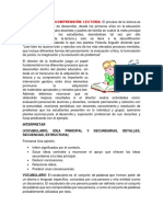 Habilidades de Comprensión Lectora, Proponer (Solución Conflictos, Generación de Hipótesis,), Estrategias de Lectura