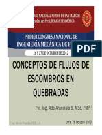 Conceptos de Flujo de Escombros en Quebr PDF