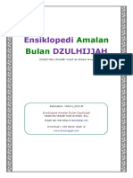 Ensiklopedi Amalan Bulan Dzulhijjah PDF