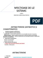 CURS 8 - Antiinfectioase de Uz Sistemic