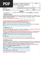 Sequências - PA e PG - 004 - 2014 - Gabarito PDF