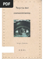 Rabade Romeo Sergio - Teoria Del Conocimiento PDF