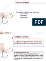 Healthcare in India: The Indian Healthcare Scenario