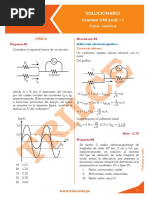 UNI 2016 I Física Química Solucionario 2016 I