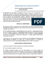 Análisis y Comentario de Un Mapa Histórico PDF