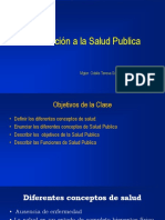 Clase 1 Introduccion A La Salud Publica