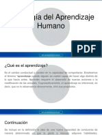 Psicología Del Aprendizaje Humano