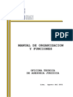 Manual de Organizacion Funciones INEI