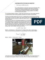 Arduino Based Lightning Detector Project