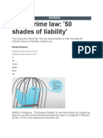 Cybercrime Law: '50 Shades of Liability': Purple Romero