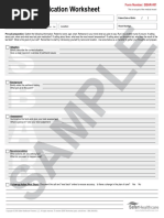 SBAR Communication Worksheet: Safer