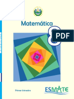 Libro de Texto Matematica 8° Primer Trimestre