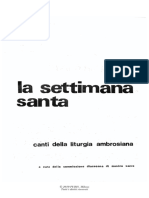 AA. VV. - La Settimana Santa Ambrosiana (Parte Corale) PDF