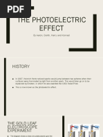 The Photoelectric Effect: by Aaron, Dulith, Harry and Konrad