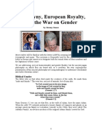 Androgyny, Royalty, and The War On Gender