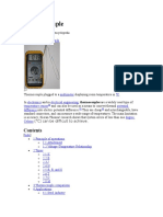 Thermocouple: From Wikipedia, The Free Encyclopedia